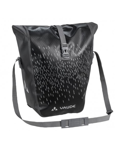aqua back luminum single ( black ) - alforja trasera 24 l - vaude