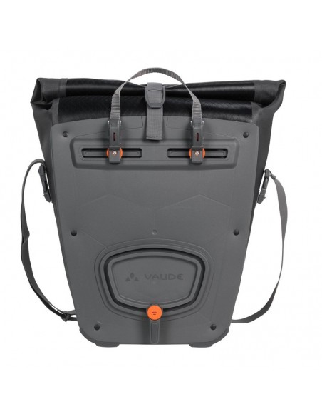 aqua back luminum single ( black ) - alforja trasera 24 l - vaude