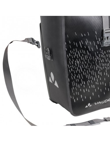 aqua back luminum single ( black ) - alforja trasera 24 l - vaude