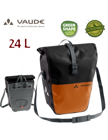 aqua back color single (orange madder) - alforja trasera 24l - vaude