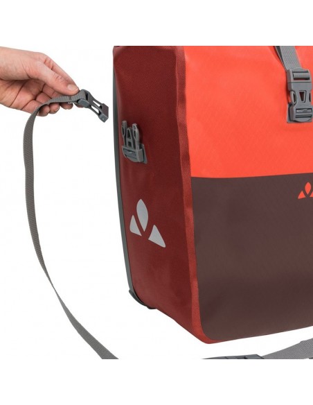 aqua back color ( black/alpine lake ) 48l - alforjas traseras ( 2 piezas 24l) - vaude