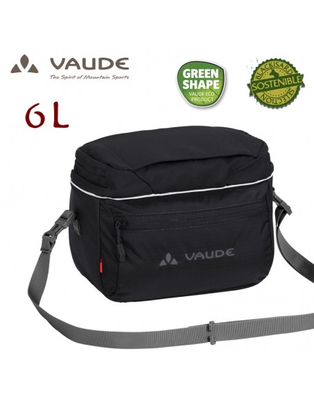 road i (black) - bolsa de manillar 6l - vaude