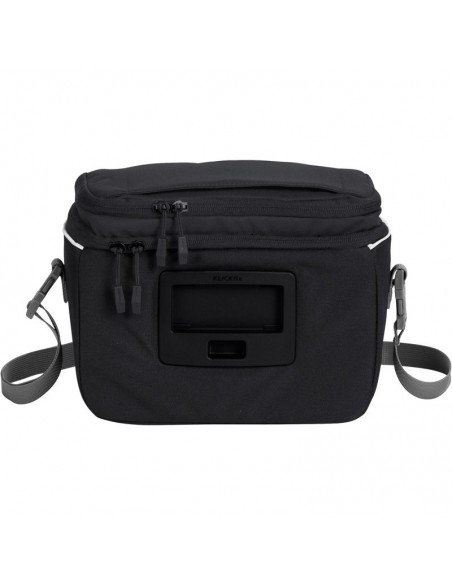 road i (black) - bolsa de manillar 6l - vaude
