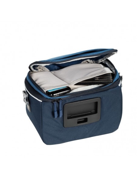 road i (black) - bolsa de manillar 6l - vaude