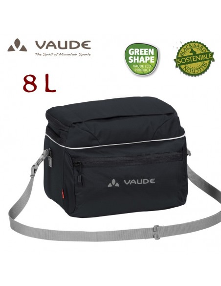road ii (black) - bolsa de manillar 8l - vaude