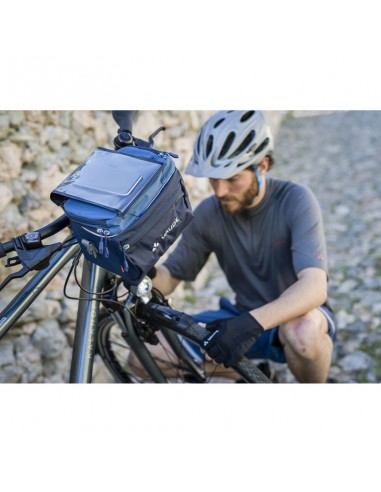 road ii (black) - bolsa de manillar 8l - vaude