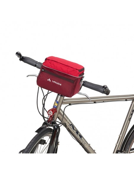 road ii (black) - bolsa de manillar 8l - vaude