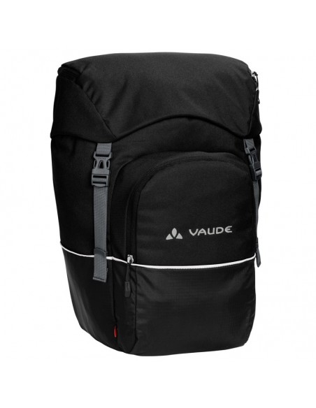 road master front (black) - alforjas delanteras 2 piezas de 18l - vaude