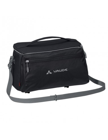 road master shopper (black) - bolsa para bicicleta 11l - vaude