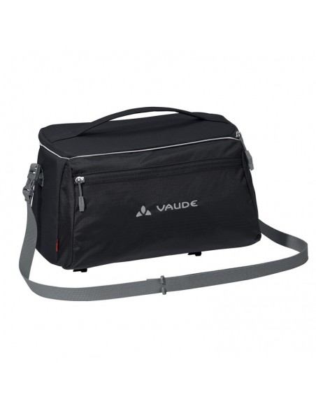 road master shopper (black) - bolsa para bicicleta 11l - vaude