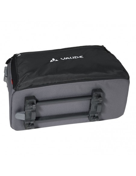 road master shopper (black) - bolsa para bicicleta 11l - vaude