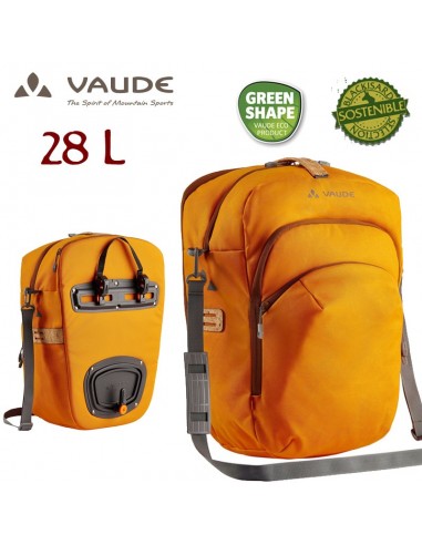 eback single (orange) - bolsa trasera 28l - vaude