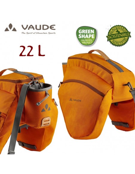 esilkroad plus (orange) - bolsa trasera 22l - vaude