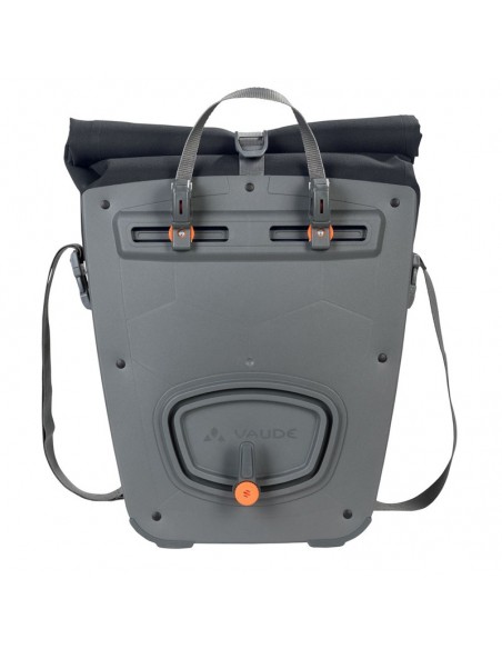 aqua back deluxe (black) 48l - alforjas traseras (2 piezas de 24l) - vaude