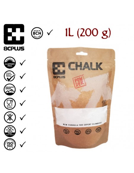 Magnesio en polvo 8Cplus en blister de 1L