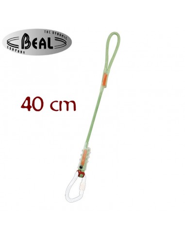 dynaclip 40 cm - cabo de anclaje dinámico - beal