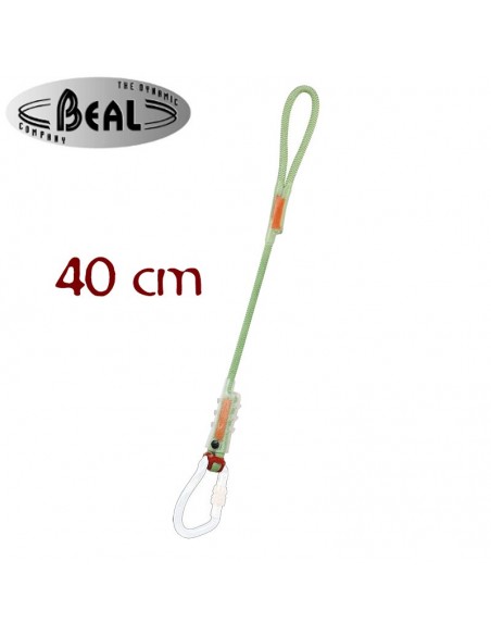 dynaclip 40 cm - cabo de anclaje dinámico - beal