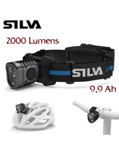 exceed 3xt - frontal 2000lm (bateria li-ion 9,9 ah) - silva