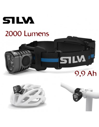 exceed 3xt - frontal 2000lm (bateria li-ion 9,9 ah) - silva