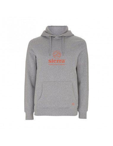 sender hoodie (melange grey) - sudadera - sierra