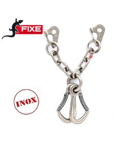 descuelgue en v + 2 draco keylock plx (d12mm) - fixe