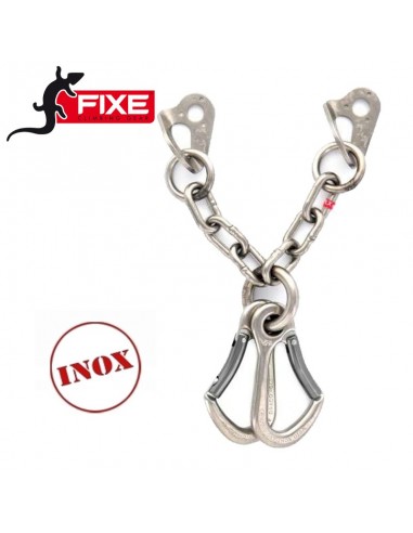 descuelgue en v + 2 draco keylock plx (d12mm) - fixe