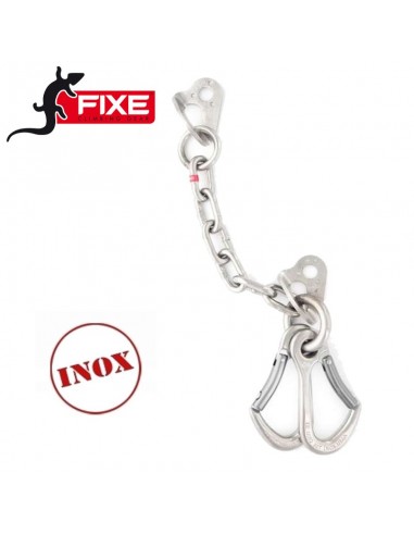 descuelgue d + 2 mosquetones draco key lock plx - fixe