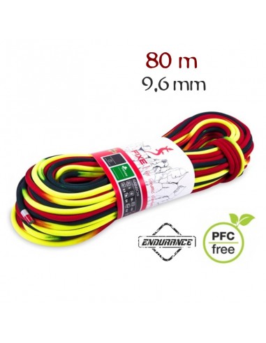 Cuerda Rainbow Endurance de 9,6mm y 80m de Fixe-Roca