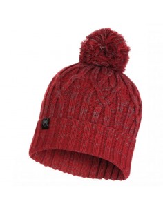 gorro de tricot y polar idun red - buff 2