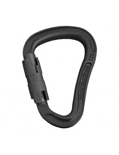 mosquetón bora triple lock negro - singing rock 2