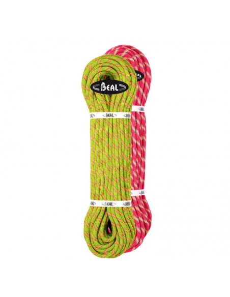 pack 2 legend 8,3 mm (60m) (verde-fucsia) - cuerdas dinámicas dobles para escalada - beal