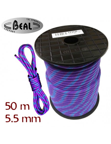 cordino aramida 5,5mm (bobina 50 metros) - beal