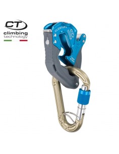 click up plus (azul) con mosquetón - climbing technology