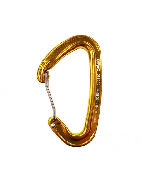 wifi amarillo - mosquetón ultraligero gatillo alambre - qi'roc