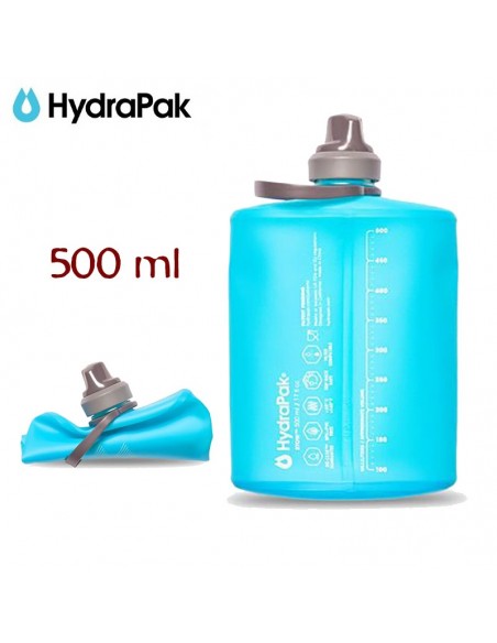 stow 500 ml (azul) - botella flexible - hydrapak