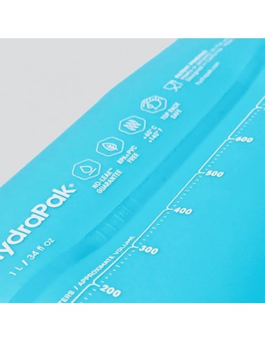 stow 1l (azul oscuro) - botella flexible - hydrapak