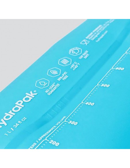 stow 1l (azul oscuro) - botella flexible - hydrapak
