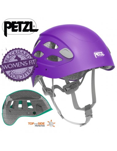 borea violeta - casco de mujer, robusto y polivalente - petzl
