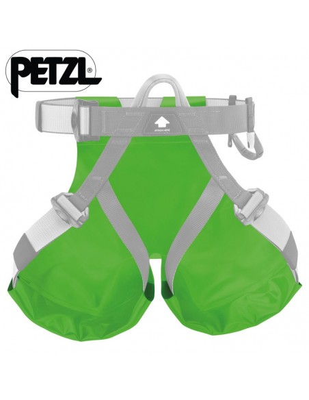 culera arnés canyon (verde) - recambio culera para arnes de barrancos - petzl