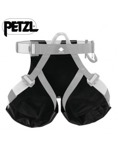 culera arnés canyon (negra) - recambio culera para arnes de barrancos - petzl