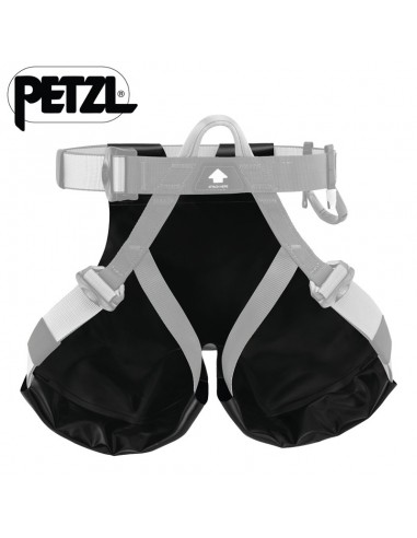 culera arnés canyon (negra) - recambio culera para arnes de barrancos - petzl
