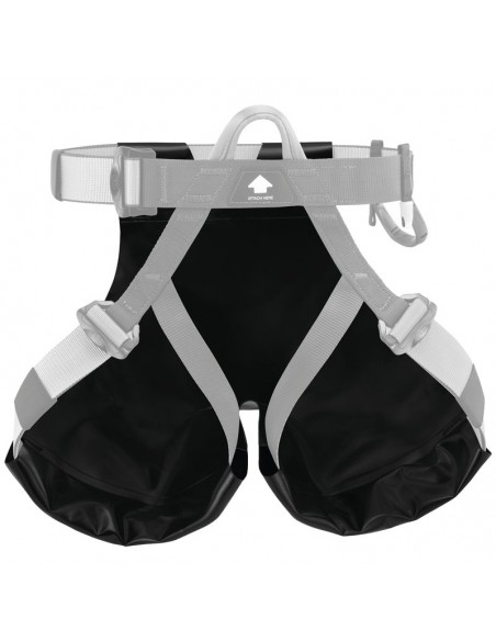 culera arnés canyon (negra) - recambio culera para arnes de barrancos - petzl