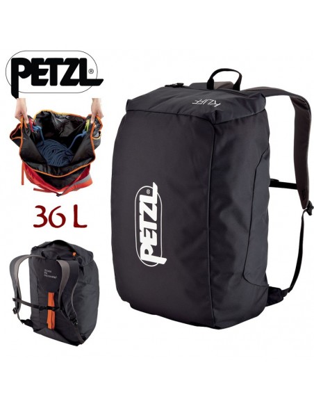 kliff (gris) - mochila para cuerda - petzl