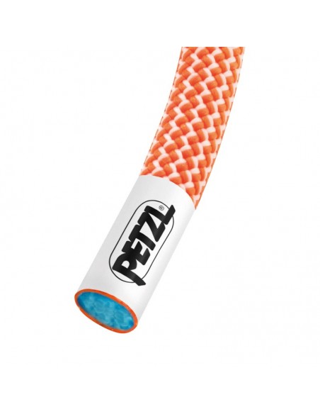 volta guide 9mm 50m (naranja) - cuerda triple homologación para alpinismo técnico - petzl