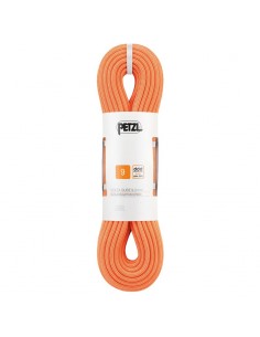 volta guide 9mm 60m (naranja) - cuerda triple homologación para alpinismo técnico - petzl 2