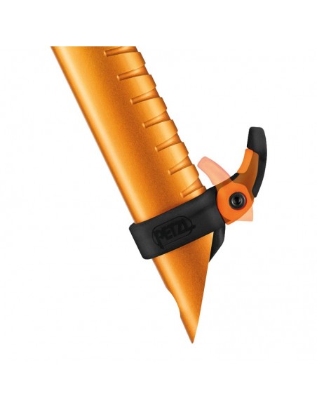 gully maza - piolet ultraligero para alpinismo técnico y esquí - petzl