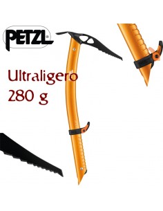 gully pala - piolet ultraligero para alpinismo técnico y esquí - petzl
