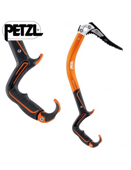 ergonomic - piolet para escalada en hielo y dry tooling - petzl