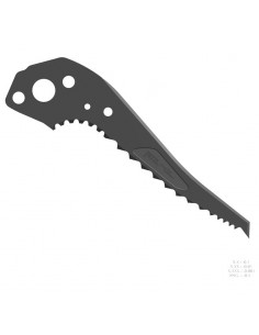 ice - hoja de escalada en hielo y mixto, para piolets con cabeza modular - petzl 2