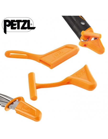 pick and spike protection - protectores de hoja y regatón para piolet - petzl